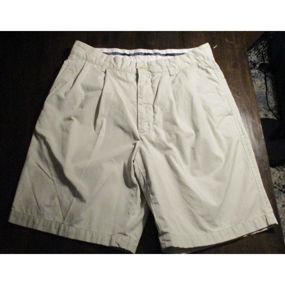 Vineyard Vines Mens Khaki Shorts Size 32
